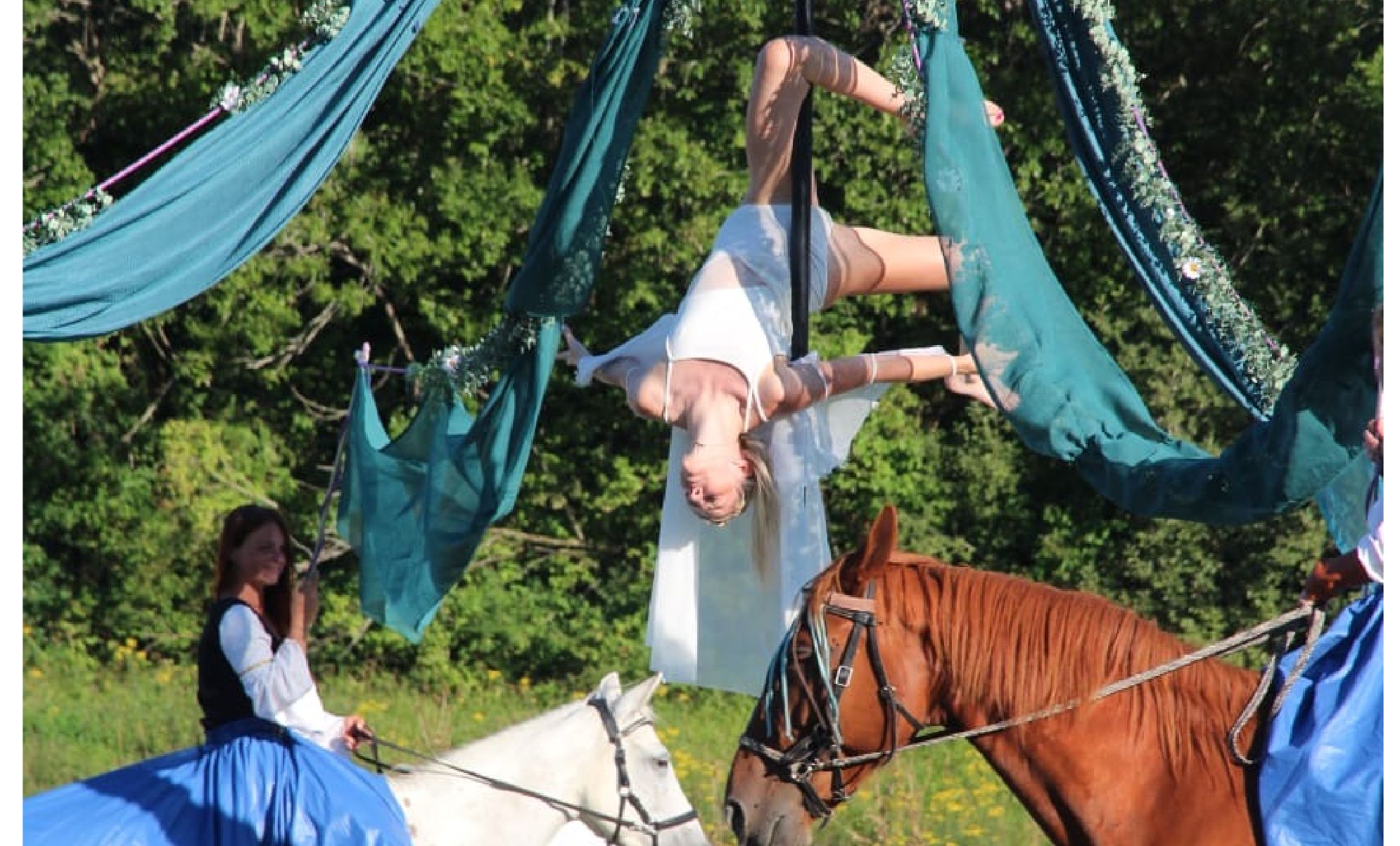 Photo de figure pendant un spectacle